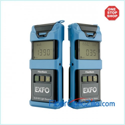 EXFO EPM-53 Power Meter + ELS-50 SM Optical Light Source 1310/1550nm
