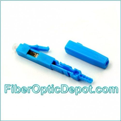 LC fiber optic fast assembly connector